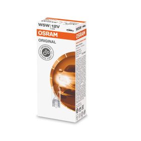 Osram 2825 T10 W5W Dipsiz 12V 10 Adet Park Gösterge Kadran Plaka Ampulü