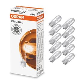 Osram 2825 W5W T10 Dipsiz 12V 5W 10 Adet Far Ampülü