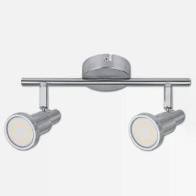 Osram 3 W Ledli 2 Adet Gümüş Yuvarlak Sıvaüstü Spot