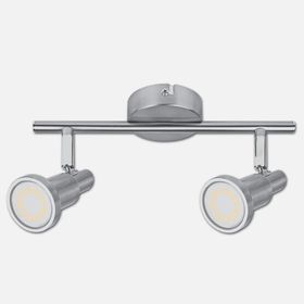 Osram 3 W Ledli 2 Adet Gümüş Yuvarlak Sıvaüstü Spot