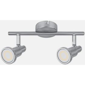 Osram 3 W Ledli 2 Adet Gümüş Yuvarlak Sıvaüstü Spot