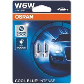 Osram 3700k W5 W 12 V 5 W 2 Adet Cool Blue İntense T10 Dipsiz Ampül