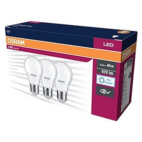 Osram 470 LM E27 Beyaz Işık 3'lü Led Ampul