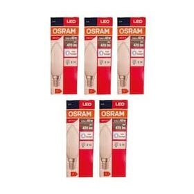 Osram 4,9W Beyaz E-14 470LM 5'li Ampul