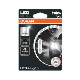 Osram 6418WP.01B Ledriving SL C5W 36 mm 6000K Beyaz Işık Sofit Led