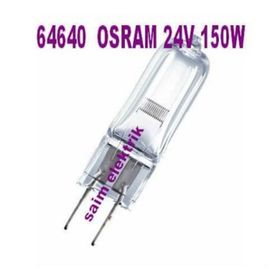 Osram 64640 150 Watt 24 Volt GY6.35 Duy Yüksek Basınçlı Kapsül Halojen Ampul