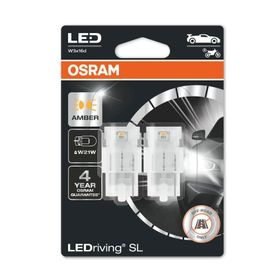 Osram 7505DYP 12V 1 Takım 2 Adet T20 Tek Devreli Led Ampul Sarı