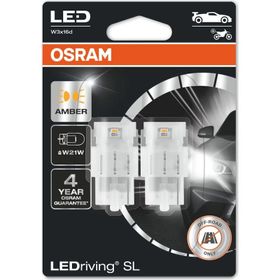 Osram 7505DYP 12V 1 Takım 2 Adet T20 Tek Devreli Led Ampul Sarı