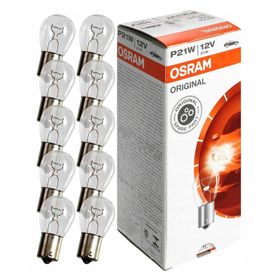 Osram 7506 P21W 93 Sinyal Stop 12V 21W 10 Adet Tek Duy Düz Far Ampülü