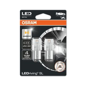 Osram 7528DYP.02B LEDriving SL 2'li Paket Çift Duy Sarı 1016 Led Stop Ampulü