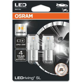 Osram 7528DYP.02B LEDriving SL 2'li Paket Çift Duy Sarı 1016 Led Stop Ampulü