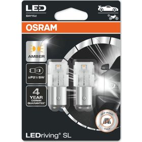 Osram 7528DYP.02B LEDriving SL 2'li Paket Çift Duy Sarı 1016 Led Stop Ampulü