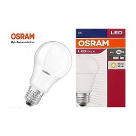 Osram 8,5 Watt E27 6 Adet Duylu Beyaz Işık Led Ampul