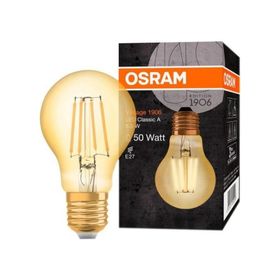 Osram A60 E-27 Ledison 6.5W Sarı Işık Duy Ampul