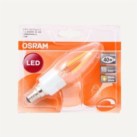 Osram B40 Led Klasik Şeffaf Ampul