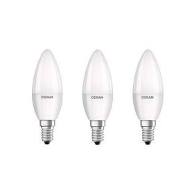 Osram B404 E-14 Led Value Classic 4.9W Beyaz Işık Duy 3'lü Mum Ampul