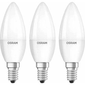 Osram B404 E-14 Led Value Classic 4.9W Beyaz Işık Duy 3'lü Mum Ampul