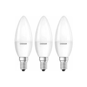 Osram B404 E-14 Led Value Classic 4.9W Beyaz Işık Duy 3'lü Mum Ampul