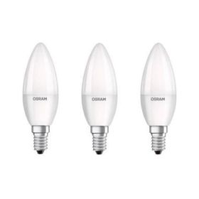 Osram B404 E-14 Led Value Classic 4.9W Beyaz Işık Duy 3'lü Mum Ampul