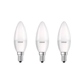 Osram B404 E-14 Led Value Classic 4.9W Beyaz Işık Duy 3'lü Mum Ampul
