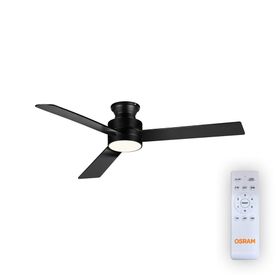 Osram Ceiling Blade Fan 18 W 3 Kanatlı Siyah Kumandalı Tavan Vantilatörü