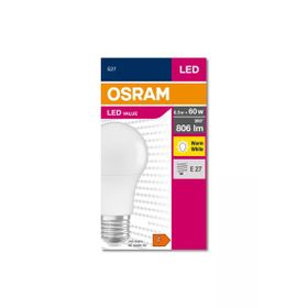 Osram E27 Duy 2700K Sarı Işık 8,5W Led Ampül