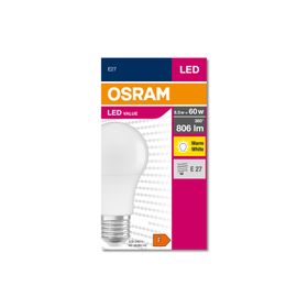 Osram E27 Duy 2700K Sarı Işık 8,5W Led Ampül