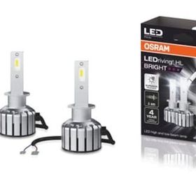 Osram H1 Ledriving HL Bright %300 Fazla Işık 4 Yıl Garantili 12V 2 Adet Far İçin Led Xenon Kit