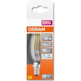 Osram Led Base Clb Fıl 40 4W 470Lm E14 Nd 2'li Ampul
