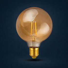 Osram LED Globe Filament 4W 2400K 410lm E27 Duy Sarı Işık Ampul