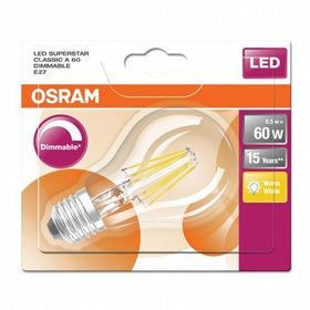Osram Led Klasik Flaman Şeffaf 6.5 W Ampul