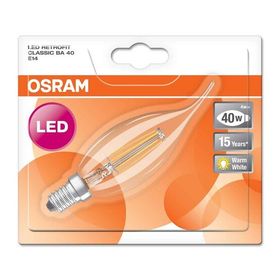 Osram Retrofit CLBA40 4 W Sarı Mum E14 Duy Led Ampul