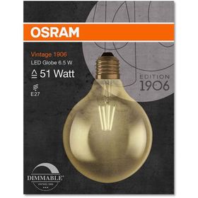 Osram Rustik Globe 7.5 W Sarı Led E27 Duy Led Ampul