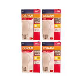 Osram Value 470LM 4'lü 4,9W Sarı Işık E-27 LED Ampul