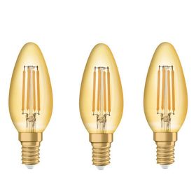 Osram Vintage 1906 Led Globe 15x20x10 cm Sarı Cam Ampül
