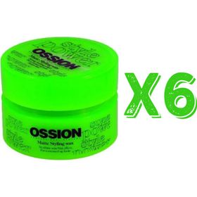 Ossion 6x100 ml Mat Saç Şekillendirici Wax
