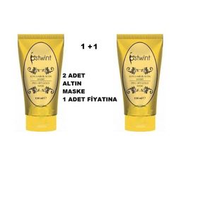 Ostwint 2x150 ml Soyulabilir Altın Maske