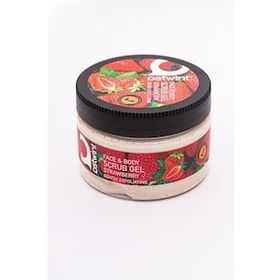 Ostwint 2x300 ml Çilek Özlü Yüz ve Vücut Peelingi