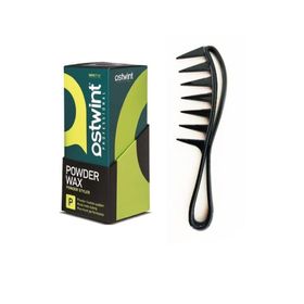 Ostwint Powder Wax Yeşil 20 ml Saç Pudrası + Geiş Aralık Wax Tarak