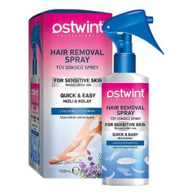 Ostwint Professional 150 ml Hassas Ciltler İçin Tüy Dökücü Sprey