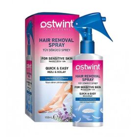 Ostwint Professional 150 ml Hassas Ciltler İçin Tüy Dökücü Sprey