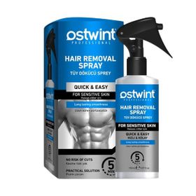 Ostwint Professional 150 ml Hassas Ciltler İçin Tüy Dökücü Sprey