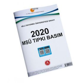 ÖSYM 2020 TYT AYT MSÜ Video Çözümlü Tıpkı Basım Orijinal Çıkmış Sorular-A Yayınları
