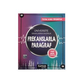 ÖSYM Frekanslarla Paragraf Tümce Yayınları Üniversite Sınavlarına Hazırlık