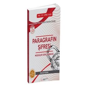 ÖSYM nin Yaptığı Tüm Sınavlar için Paragrafın Şifresi Modüler Soru Bankası - Paragrafın Şifresi Yayınları