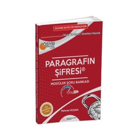 ÖSYM nin Yaptığı Tüm Sınavlar için Paragrafın Şifresi Modüler Soru Bankası - Paragrafın Şifresi Yayınları