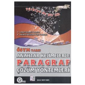 ÖSYM Tarzı Anahtar Kelimelerle Paragraf Çözüm Yöntemleri - Şener Bostancı Güray Küçük