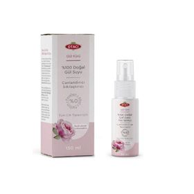 Otacı %100 Doğal Gül Suyu Tonik 150 ml ve Doğal 50 ml Gül Suyu Yüz Spreyi