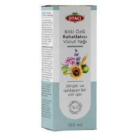 Otacı 150 ml Bitki Özlü Rahatlatıcı Vücut Masaj Yağı Dingin Işıldayan Cilt