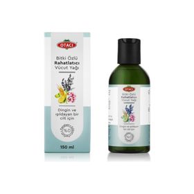 Otacı 150 ml Doğal Vücut Ve Masaj Yağı Lavanta Bergamot Itır Bitki Özlü Rahatlatıcı Işıldayan Cilt